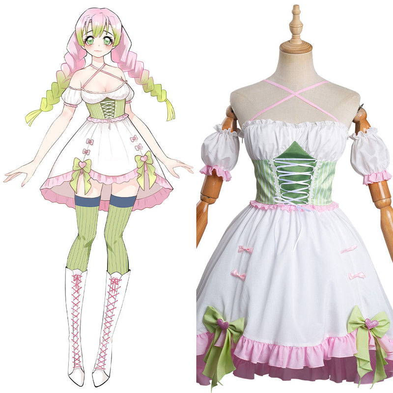 Cosplay Mitsuri Kanroji Robe Lolita