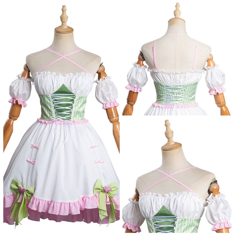 Cosplay Mitsuri Kanroji Robe Lolita