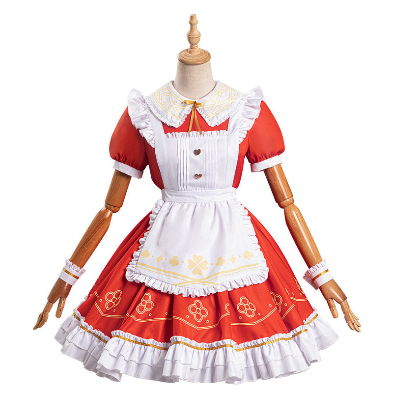 Robe Cosplay KLEE Alice in Wonderland Genshin Impact