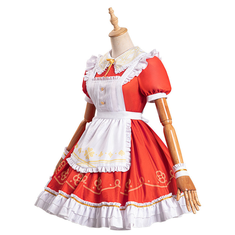 Robe Cosplay KLEE Alice in Wonderland Genshin Impact