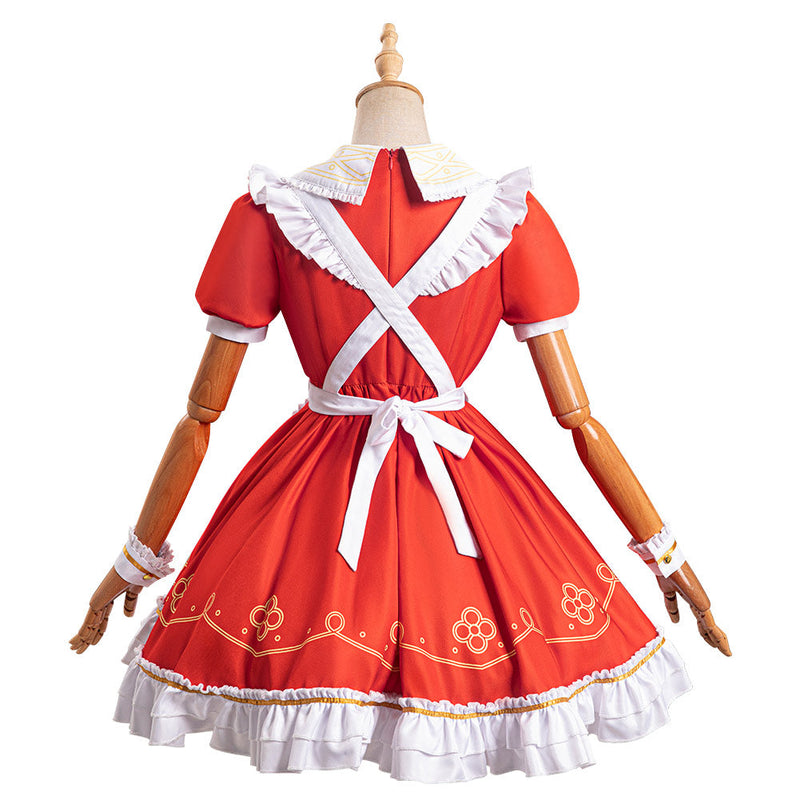 Robe Cosplay KLEE Alice in Wonderland Genshin Impact