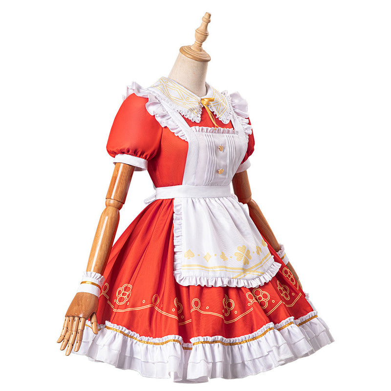 Robe Cosplay KLEE Alice in Wonderland Genshin Impact