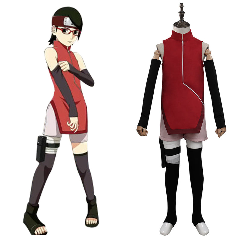 Cosplay Sarada Uchiha Enfant