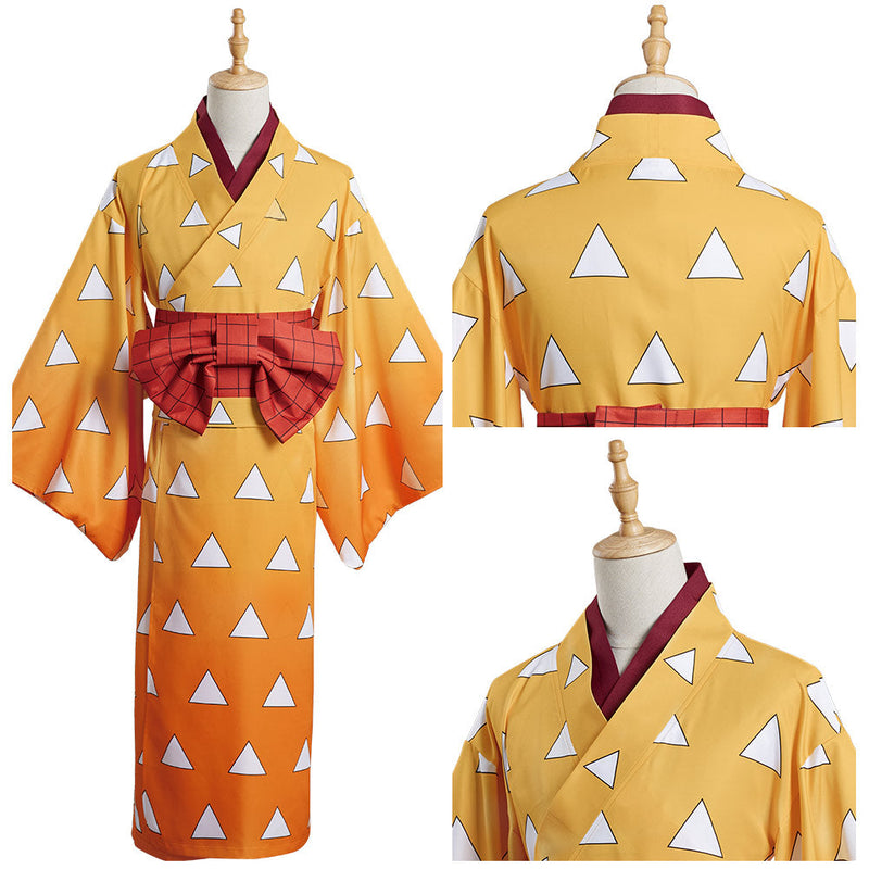 Cosplay Zenitsu Agatsuma Kimono