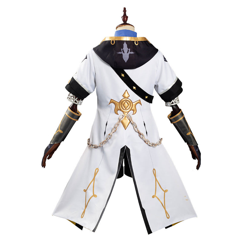 Costume Cosplay Albedo Kreideprinz Genshin Impact