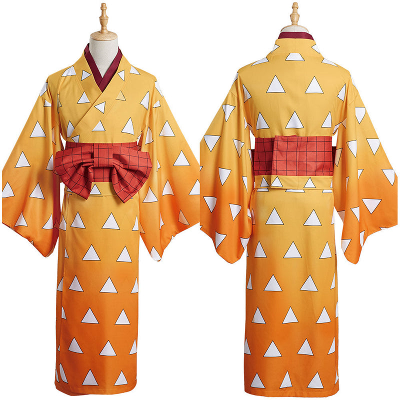 Cosplay Zenitsu Agatsuma Kimono